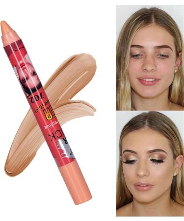 Contouring Stick 6 Colors Highlighter Concealer Bronzer Stick Cream Bronzer Color Correction Contouring Makeup Face Nose Shading Stick for Parties Weddings 702 natural color - Buy Online on GoSupps.com