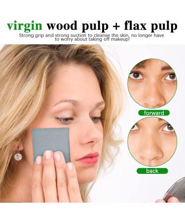 300 Leaves Oil Absorbing Blotting Paper - Natural Bamboo Carbon Face Oil Control | Soft & Eco-Friendly L schpaper for Men & Women - Buy Online on GoSupps.com
