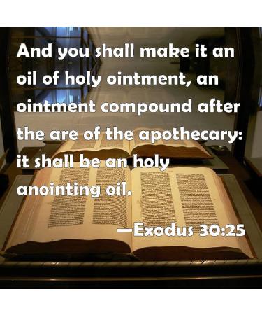 HAO Blessed Holy Anointing Oil (4 oz) - Authentic Exodus 30:22-25 Formula with Myrrh Calamus Cinnamon Cassia & Olive Oil - Buy Internationally - Buy Online on GoSupps.com