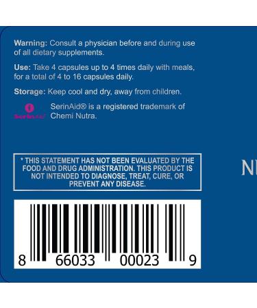 Thrivous Alpha Nootropic Supplement - Brain & Nerve Function Support - 120 Capsules - Buy Online on GoSupps.com