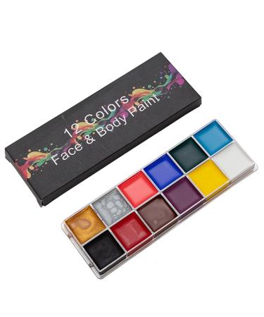 Professional Face Painting Kit | Festival Oil Body Paint & Masquerade Performance Essentials - Buy Online on GoSupps.com
