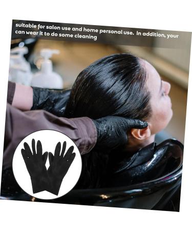 MERRYHAPY 3 Pairs Hair Shampoo Gloves Hair Dye Glove Barber Gloves Hair Salon Gloves - Buy Online on GoSupps.com