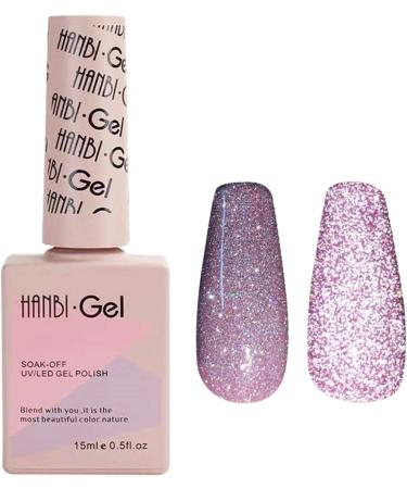 goforwealth Reflective Glitter Polish Soak Diamond UV Gel Nail LongLasting Gel Nail Polish Lacquer Shiny Brightly 06 - Buy Online on GoSupps.com