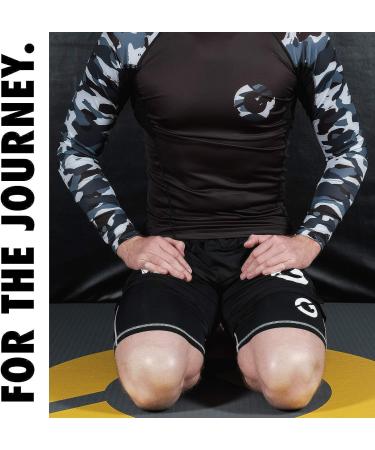 Gold BJJ Jiu Jitsu Compression Shorts - Black Medium | Base Layer for Gi & No-Gi Grappling | Martial Arts - Buy Online on GoSupps.com