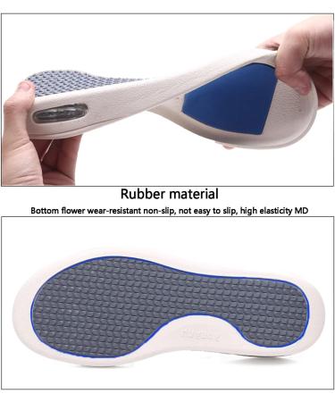 SDEQA Men's Adjustable Diabetic Shoes - Summer Comfort (Blue, Size 14.5) - Buy Online on GoSupps.com