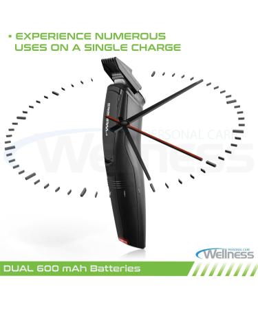 Men's 8-in-1 Rechargeable Shaver Grooming Kit | Full Trimmer Detail Trimmer Nose Trimmer Beard & Mustache Trimmer | International Shipping Available - Buy Online on GoSupps.com