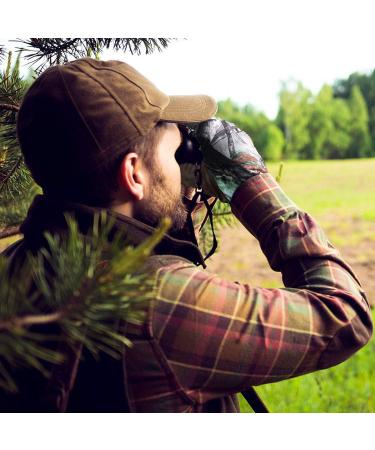 EAmber Camouflage Fingerless Hunting Gloves - Anti-Slip, Sun Protection, Lightweight - Medium - Buy Online on GoSupps.com