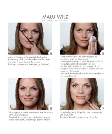 Malu Wilz Beaut Camouflage Cream - 6g Walnut Brown Squirrel | Buy Internationally - Best Concealer for Flawless Skin - Buy Online on GoSupps.com