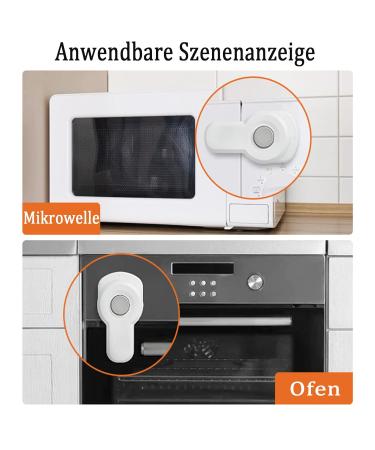 Vievre Oven Child Safety Lock | Stove Protection for Babies | Prevent Oven Door Access (White) - Buy Online on GoSupps.com