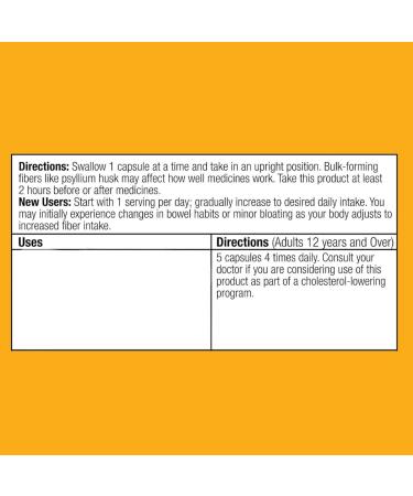 Ravazzi Equate Daily Fiber - Psyllium Husk Capsules 160ct (Pack of 1) - Supplement for Regularity & Digestive Support - Buy Online on GoSupps.com