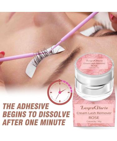 Lash Remover for Extensions | Fast Dissolving 10g Cream | Mild Ingredients | Cluster Lash Glue Remover - Buy Online on GoSupps.com
