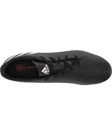 adidas Unisex Edge.4 FG Soccer Shoe 10.5 Black/White/Vivid Red - Buy Online on GoSupps.com