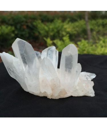 Natural Crystal Rough 110g Natural White Crystal Quartz Clear Crystal Cluster Specimen - Buy Online on GoSupps.com