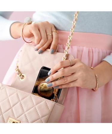 Buy Leather Lipstick Case with Mirror | Vintage Mini Lipstick Organizer - Perfect for Travel - Buy Online on GoSupps.com