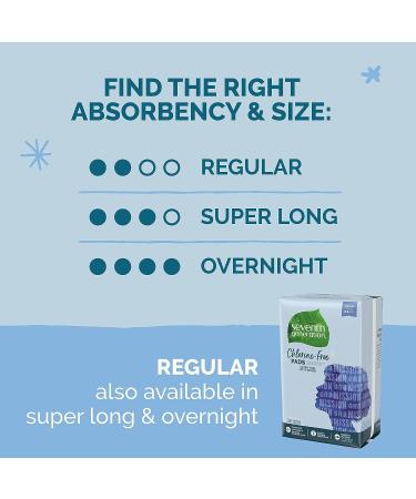 Seventh Generation Ultra Thin Regular Absorbent Menstrual Pads with Wings - 36 Count - Buy Online on GoSupps.com