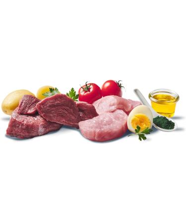 Doggy Dog Pat Beef and Turkey 6 x 200 g Wet Dog Food Grain Free with Salmon Oil and Green-lipped Mussel Complete Food with Potatoes and Tomato Made in - Buy Online on GoSupps.com