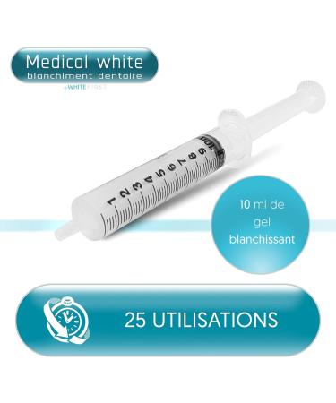 MEDICAL WHITE professional teeth whitening kit white teeth Mint flavor - Buy Online on GoSupps.com