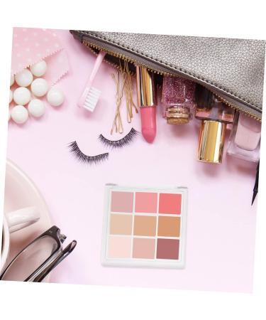 Beatifufu 4pcs eyeshadow palette plastic pallet eyeshadow powder container Eyeshadow Case cosmetic Storage Box 8x1cm As Shown - Buy Online on GoSupps.com