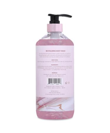 Manna Kadar Beauty Dead Sea Minerals Revitalizing Body Wash - Pomegranate | Cleanse Soothe & Hydrate Skin - Best Shower Gel for Rejuvenation - Buy Online on GoSupps.com