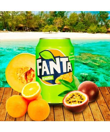 Fanta Exotic blik 24x330 ml - Buy Online on GoSupps.com