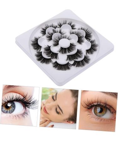 minkissy 1 Box Lotus Porcelain Plate False Eyelashes Faux Lashes Faux Eyelashes False Eyelashes Lashes Natural False Eyelashes Creative Fake Eyelashes Party Eyelashes - Buy Online on GoSupps.com