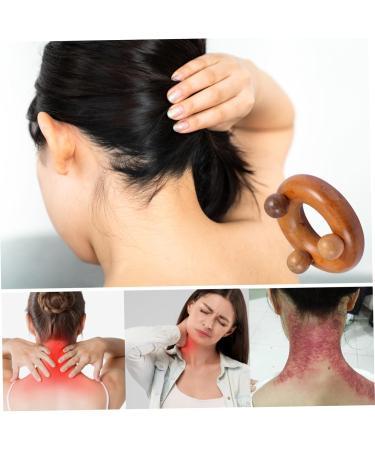 Beavorty 15 STK Massage Device - Wooden Sandalwood Neck & Foot Massager Gua Sha Board for Health & Relaxation - Buy Online on GoSupps.com