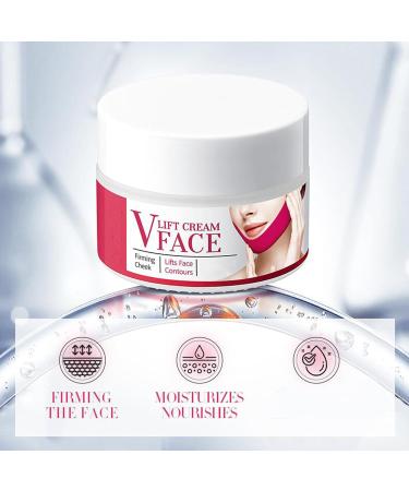 V Line Face Care Cream | Firming & Lifting V Shape Lift for Double Chin Prevention | Calming Facial Skin Care - Buy Online on GoSupps.com