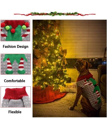 Abrrlo Dog Costumes & Sweaters - Cotton Winter Coat for Pets | Celebrate Christmas in Style | Stylish Clown Dog Outfit (Large) - Buy Online on GoSupps.com