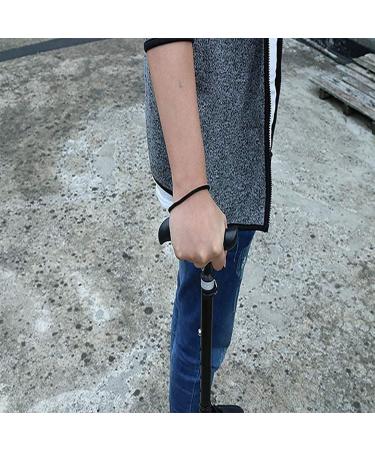 2 Pieces Anti Slip Quad Rubber Replacement Tip Base for Elderly Cane Walking Stick Crutches 7/8 Inches Family Bathing in Sunlight - Buy Online on GoSupps.com