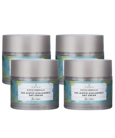 Sinesia Pre-Biotic Hyaluronic Day Cream - Vegan Moisturizer with SPF Antioxidants & Shea Butter for Sensitive/Dry Skin (1.7 oz - Buy Online on GoSupps.com
