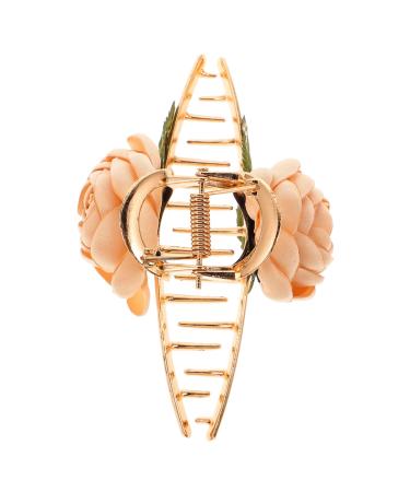 Hairpin Hair Barrettes for Big Claw Clips for Thick Hair Flower Decor Big Hair Claw Clips Claw Hair Clips Extra Large Claw Clip Hair Clips for Girl Alloy Miss Flower Girl