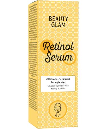  BEAUTY GLAM Beauty Glam Retinol Serum - Anti-aging serum with retinol (vitamin A) - Effective against wrinkles and blemishes - Vegan silicone-free colorant-free fragrance-free made in Germany - 30 ml - Buy Online on GoSupps.com