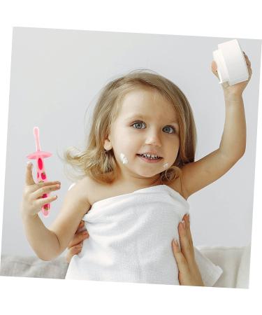 Gatuida Toddler Toothbrush Accessories - Baby Suit & Cleaning Brush - Pink 1 Pack - Ideal for Children & Travel - Buy Online on GoSupps.com