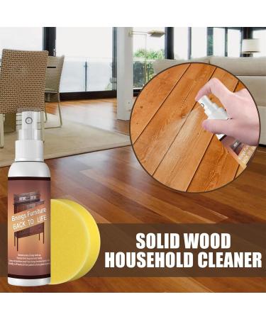 Wood Furniture Polish Spray Wood Polish Spray for Furniture - Wood Restorer for Furniture Home Furnishing Scratch Cleaning Repairing Polishing Fluid Nicything B: Sponge - Buy Online on GoSupps.com