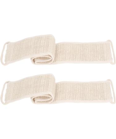 Exfoliating Back Scrubber Dead Skin Removal Towel Deep Cleansing with Soft Texture Suitable for Daily Cleaning Needs Cotton Linen - Buy Online on GoSupps.com
