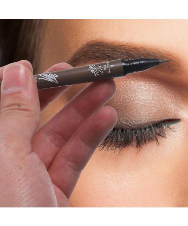 FRCOLOR Double Sided Eyebrow Pencil Waterproof Eyebrow Pen For Natural Color For Makeup Accessories Beauty Salons For Precision Shadow Lining Brown - Buy Online on GoSupps.com