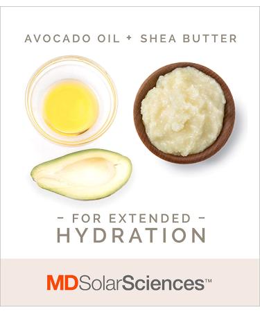 MDSolarSciences Hydrating Sheer Tinted Lip Balm SPF 30 with Avocado Oil - Vegan Lip Balm - Bare 0.15 Oz - Buy Online on GoSupps.com