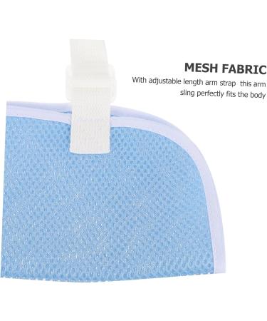 MUSISALY Children's Arm Sling Arm Sling for Wrist Injury Sling for Arm and Shoulder Arm Support Arm Brace Net 50X27CM Sky-blue - Buy Online on GoSupps.com
