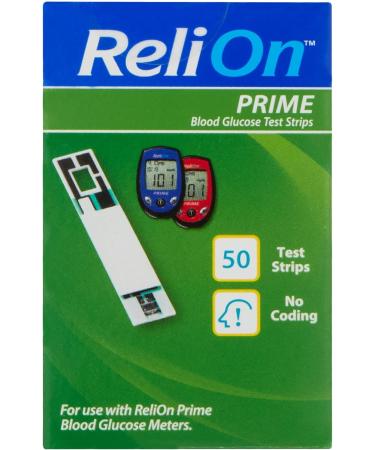 Relion Prime Test Strips 50 ct (3) - Fusion Shop Store - Buy Online on GoSupps.com