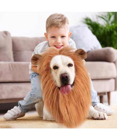 Shop Lion Mane Dog Costume - Perfect for Medium to Large Dogs & Cats | International Shipping Available - Buy Online on GoSupps.com