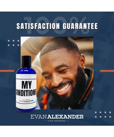 Evan Alexander Grooming MY Conditioner - Hair Growth Support with Peppermint, Tea Tree Oil & Aloe Vera - Vegan - 8 oz - Buy Online on GoSupps.com