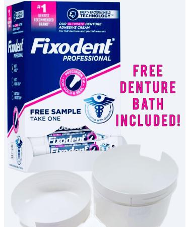 Pocket Denture Adhesive FIX Professional Hold & Seal 0.35 OZ Qty. 50
