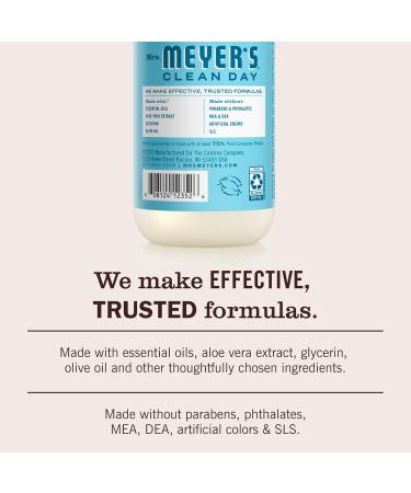 Mrs. MEYER'S CLEAN DAY Liquid Hand Soap, Dewdrop Scent, 12.5 Ounce Bottle 12.5 Fl Oz (Pack of 1) - Buy Online on GoSupps.com