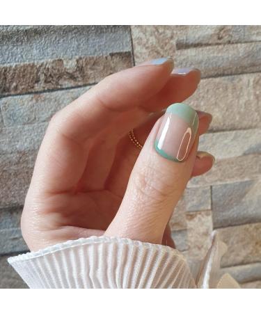 Zaubern gel4Home UV Nail Wraps - Pastel French Gel Foils & Semi-Cured Gel Nails for Stunning Manicures Worldwide - Buy Online on GoSupps.com