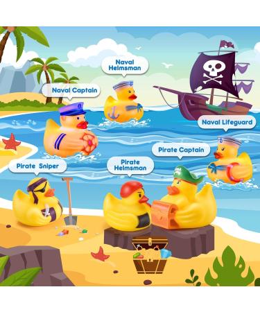 Tesoyzii Light Up Rubber Duck Bath Toys for 1-5 Year Olds | Perfect Gifts for Boys and Girls | Sensory Toys for Autism | Colorful Bath Time Water Toys - Buy Online on GoSupps.com