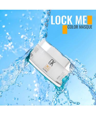 GK HAIR Global Keratin Lock Me Color Hair Masque 7.05 Fl Oz - Deep Conditioner for Color Protection & Hair Repair - Buy Online on GoSupps.com