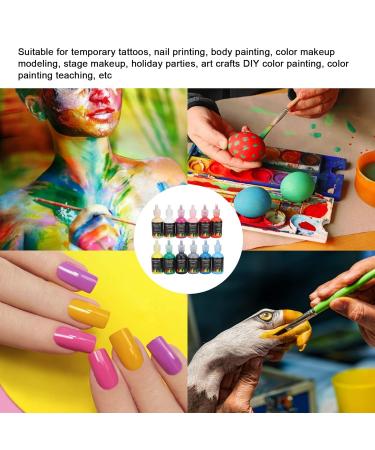DIY Body Ink: Liquid Pigment Cosmetic Dye | Versatile Paint Supplies for Parties & Daily Use | Perfect for Everyone - Buy Online on GoSupps.com