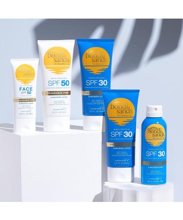 Bondi Sands Fragrance Free Sunscreen Body Lotion SPF 30 | Hydrating Broad Spectrum Protection | Sheer & Water Resistant | Reef Friendly* | 5.07 Oz/150 mL - Buy Online on GoSupps.com