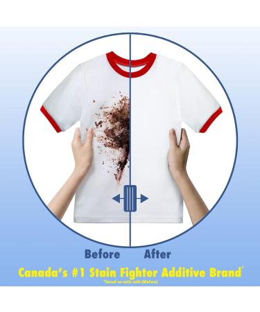 OxiClean White Revive Enzyme Laundry Stain Remover Paks Effective on Grease Blood Wine Stains and More - Colour Safe Chlorine Bleach-Free 18 Counts - Buy Online on GoSupps.com