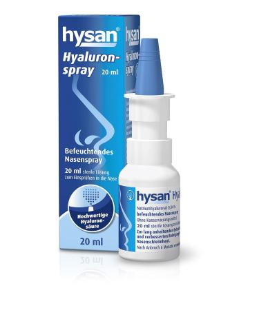 hysan Hyaluronspray - moisturizing nasal spray with hyaluronic acid 20ml